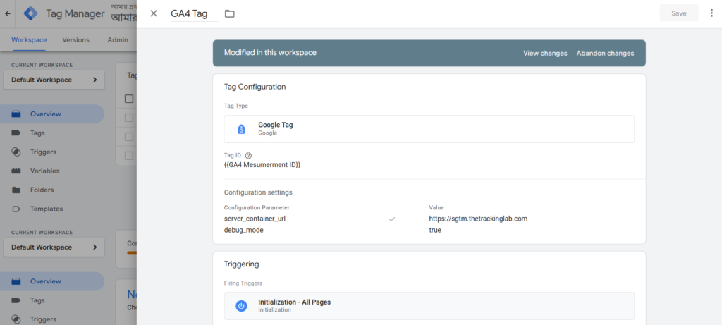 Stop Losing Data: Why Your GA4 Server-Side Setup is Failing (and How I Fixed It) GA4 Web Tag Configuration for Server Side Tracking GTM